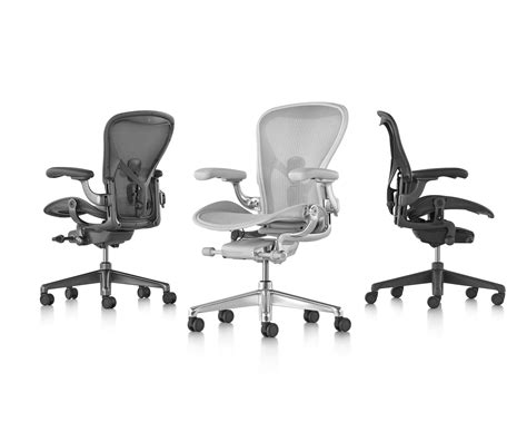 an image of three office chairs that are in the same color and size as shown