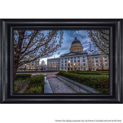 Salt Lake City Utah Capitol Gardens – Limited Edition Print | Clint ...