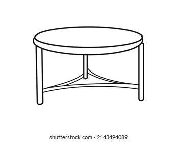 Silver Coffee Table Wheels On White Stock Photo 2136100723 | Shutterstock