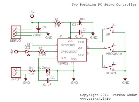 Two Position RC Servo Controller – Tarkan's BORED