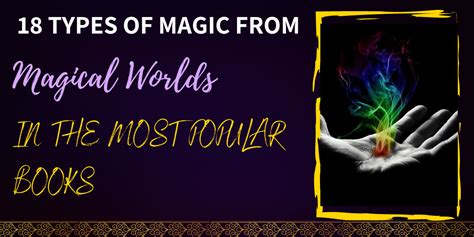 18 Types of Magic from Magical Worlds in The Most Popular Books - Hooked To Books