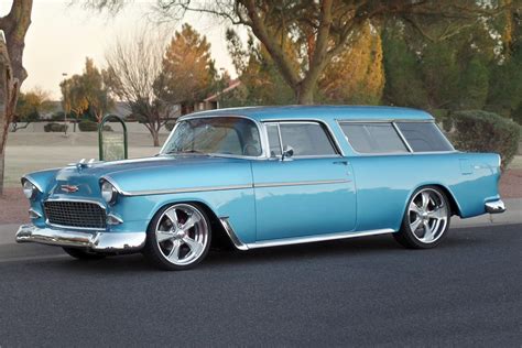 1955 CHEVROLET NOMAD CUSTOM WAGON - 217918