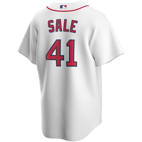 Chris Sale Jersey - Boston Red Sox Replica Adult Home Jersey