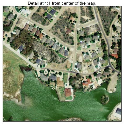 Aerial Photography Map of Ransom Canyon, TX Texas