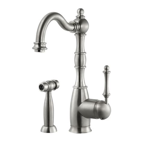 Houzer Regal Solid Brass Faucet, Brushed Nickel, REGSS-181-BN – The Sink Boutique