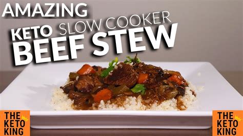 delicious Keto Slow Cooker Beef Stew Recipe | simple Beef Stew Slow ...