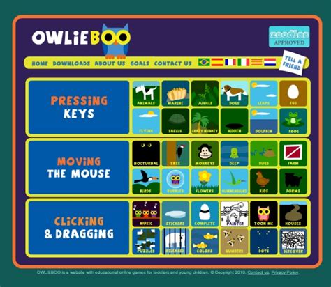 Owlie Boo – free computer games for little fingers | The Red Ferret Journal