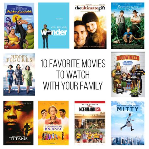 10 favorite movies to watch with your family — Abbie's House Chore ...