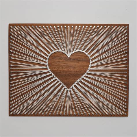 string art heart - Cherry Homestead