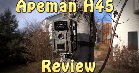 Apeman Trail Camera Review - H45 - DIY Sportsman