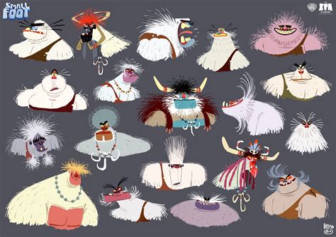 Smallfoot - Character Design - 22