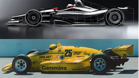 Critique: IndyCar's new car reminiscent of past