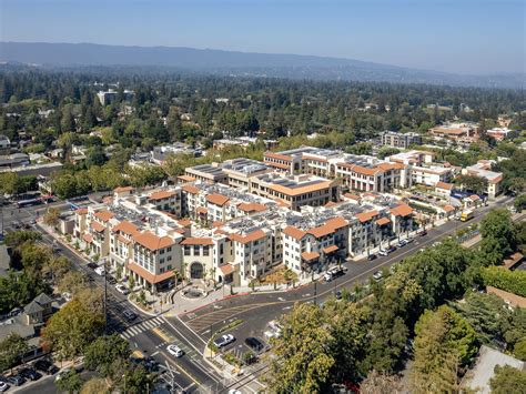 Bird's eye view of Springline development in Menlo Park - InMenlo