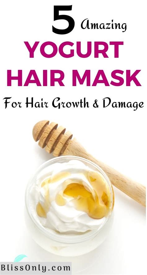 Yogurt Hair Mask For Hair Growth And Damage Repair - BlissOnly