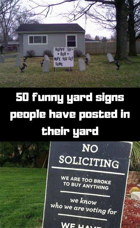 50 hilarious yard signs people have posted making everyone in the ...