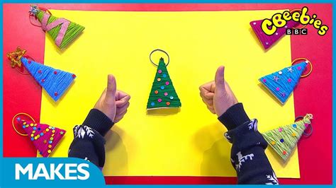 CBeebies Christmas Crafts | Homemade Christmas Decorations - YouTube