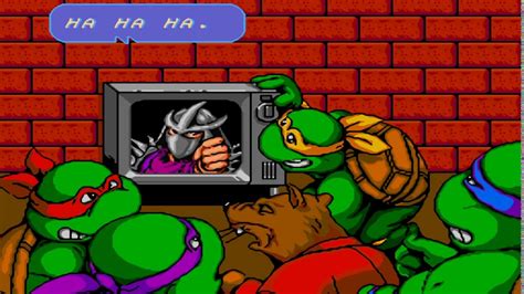 Teenage Mutant Ninja Turtles IV Turtles in Time [SNES] FULL Walkthrough - Gameplay [Smooth ...