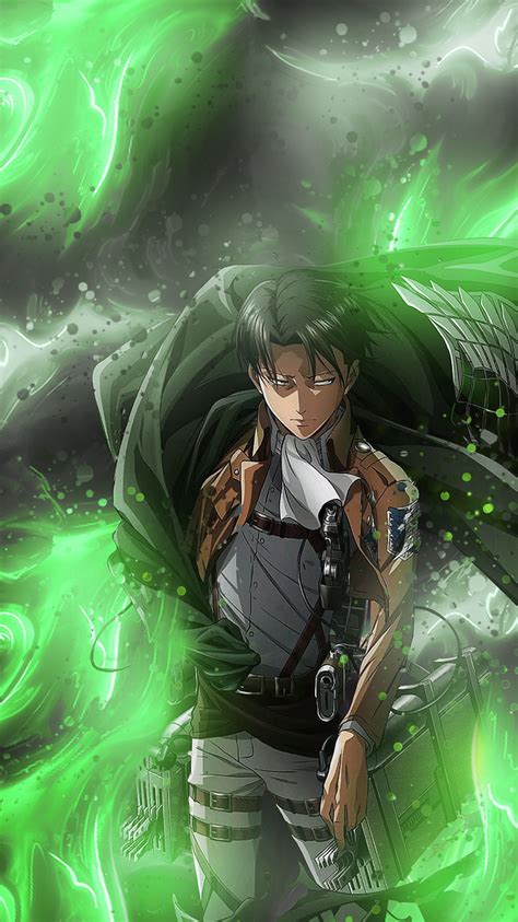 I made Levi Wallpaper for mobile - ShingekiNoKyojin | Anime guys, Attack on titan levi, Attack ...