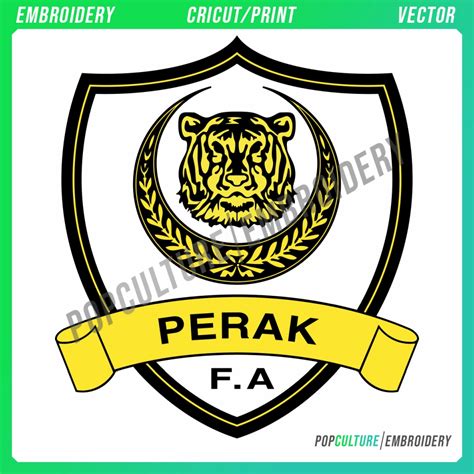 PERAK - Official Logo for Embroidery & Vector • Pop Culture Embroidery • 100k+ Embroidery ...