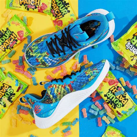 Under Armour Curry 10 "Sour Patch Kids" 3025622-300 | Nice Kicks