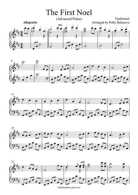 Piano Christmas Sheet Music Free Printable Web These Free Christmas ...