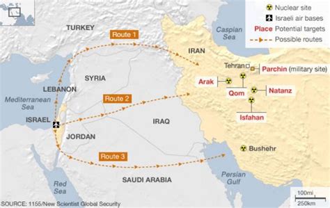 Map Of Israel And Iran ~ ASYAGRAPHICS