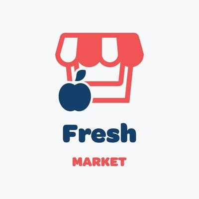 Fresh Market Logo Vector Art, Icons, and Graphics for Free Download