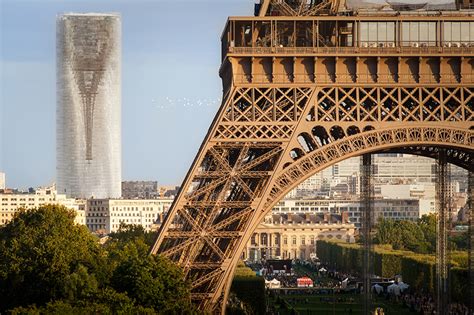 MAD Architects Redesign Turns Ugly Paris Tower into Giant City-Scale Mirror - WebUrbanist