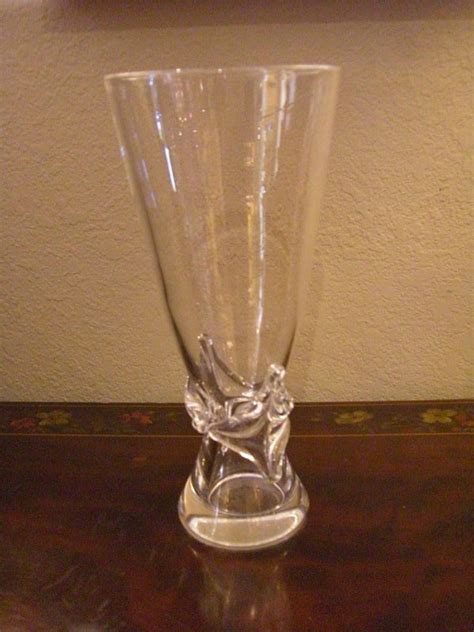 Steuben Glass Vase, H: 9" For Sale | Antiques.com | Classifieds