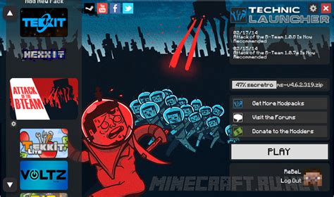 Technic Launcher v.4.0 › Launchers › MC-PC.NET — Minecraft Downloads