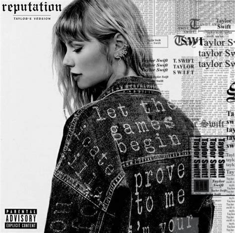 Reputation (Taylor’s Version) | Taylor swift album cover, Taylor swift album, Taylor