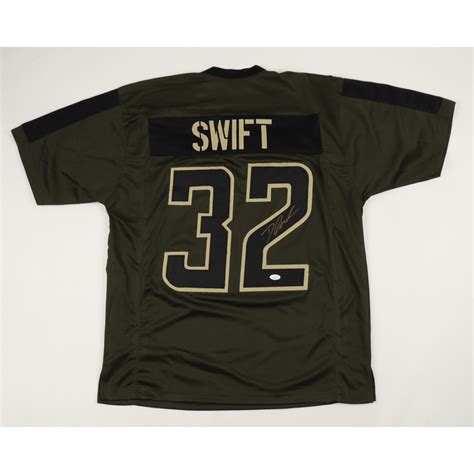 D'Andre Swift Signed Jersey (JSA) | Pristine Auction