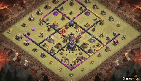 [Town Hall 9] TH9 War/Trophy base #1EF2D825 [With Link] [2-2023 ...