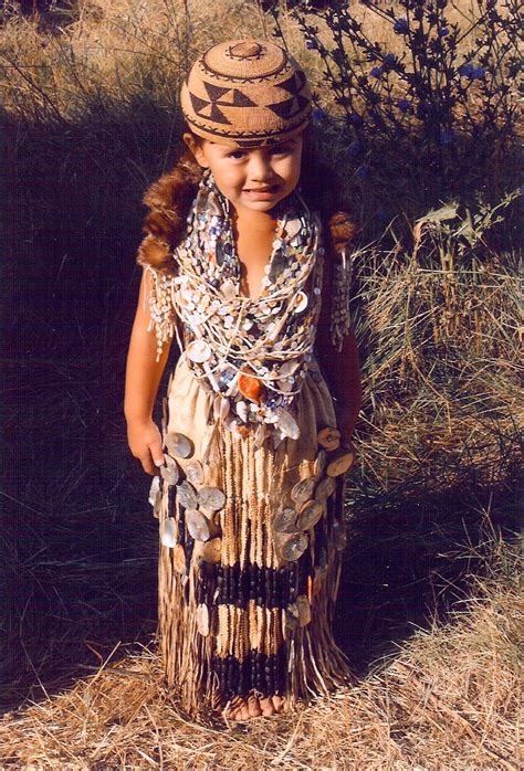 Deanna James participating in a Hoopa healing ceremony for a child, wearing the … | Native ...