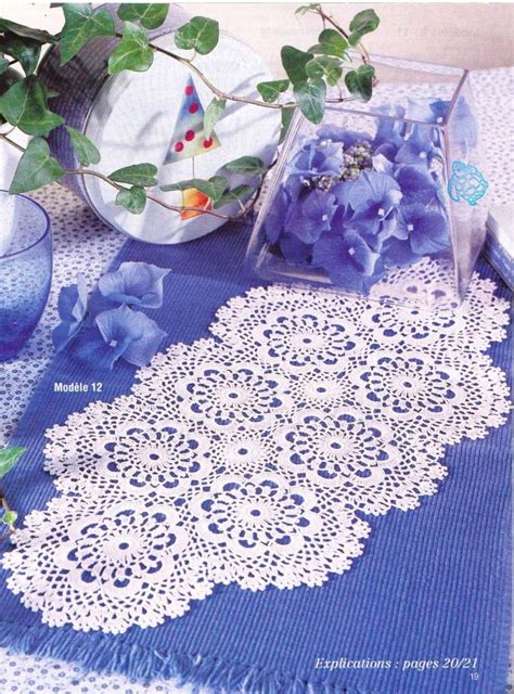 Oval Flowers Crochet Doily Pattern ⋆ Crochet Kingdom