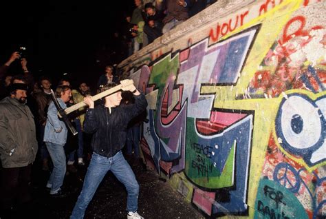 Tearing Down The Berlin Wall