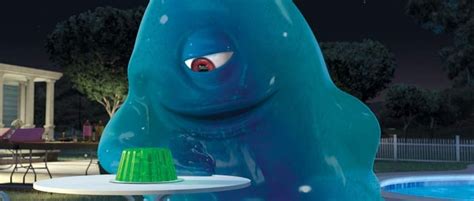 Bob from the animated film Monsters VS Aliens [he's hitting on the jello] - Kiddo wants a BOB ...