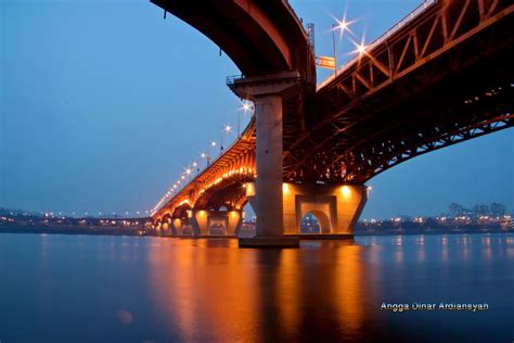 Seongsu Bridge by anggadinar, via 500px | Bridge, Cityscape, City scene