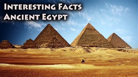 Top 10 Interesting facts about Ancient Egypt - YouTube