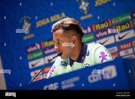 Turin, Italy. 17/11/2022, Rodrygo of Brazil during Brazil National ...