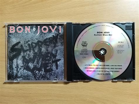 Bon Jovi - Slippery When Wet CD Photo | Metal Kingdom