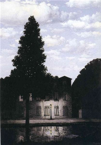 The empire of lights, 1954 - Rene Magritte - WikiArt.org