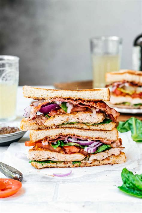 Grilled Chicken Sandwich Recipe - Dinner, then Dessert