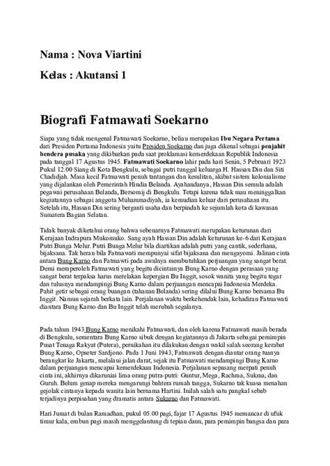 Biografi Fatmawati Lengkap – Amat