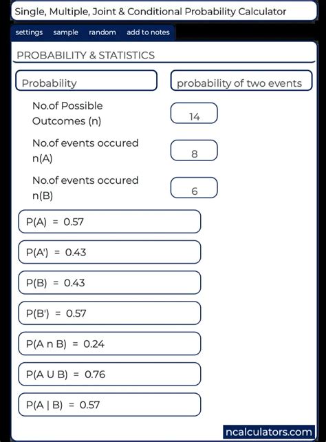 Probability Calculator