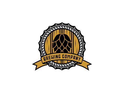 Brewing Company Emblem Logo Graphic by shikatso · Creative Fabrica