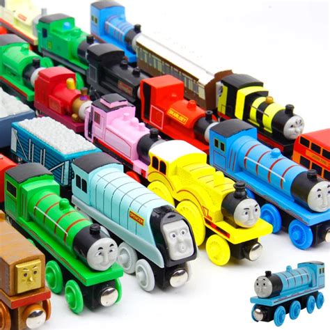 Wooden toys thomas train Magnetic thomas and friends Edward James Wooden diecasts Model Train ...