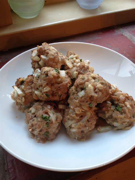 The Paleo Plunge: Veal Meatballs