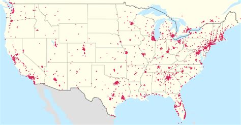 Location of Every Home Depot in the contiguous United States # ...