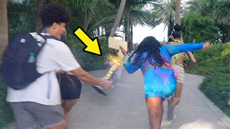 Fake Firework Prank! - YouTube